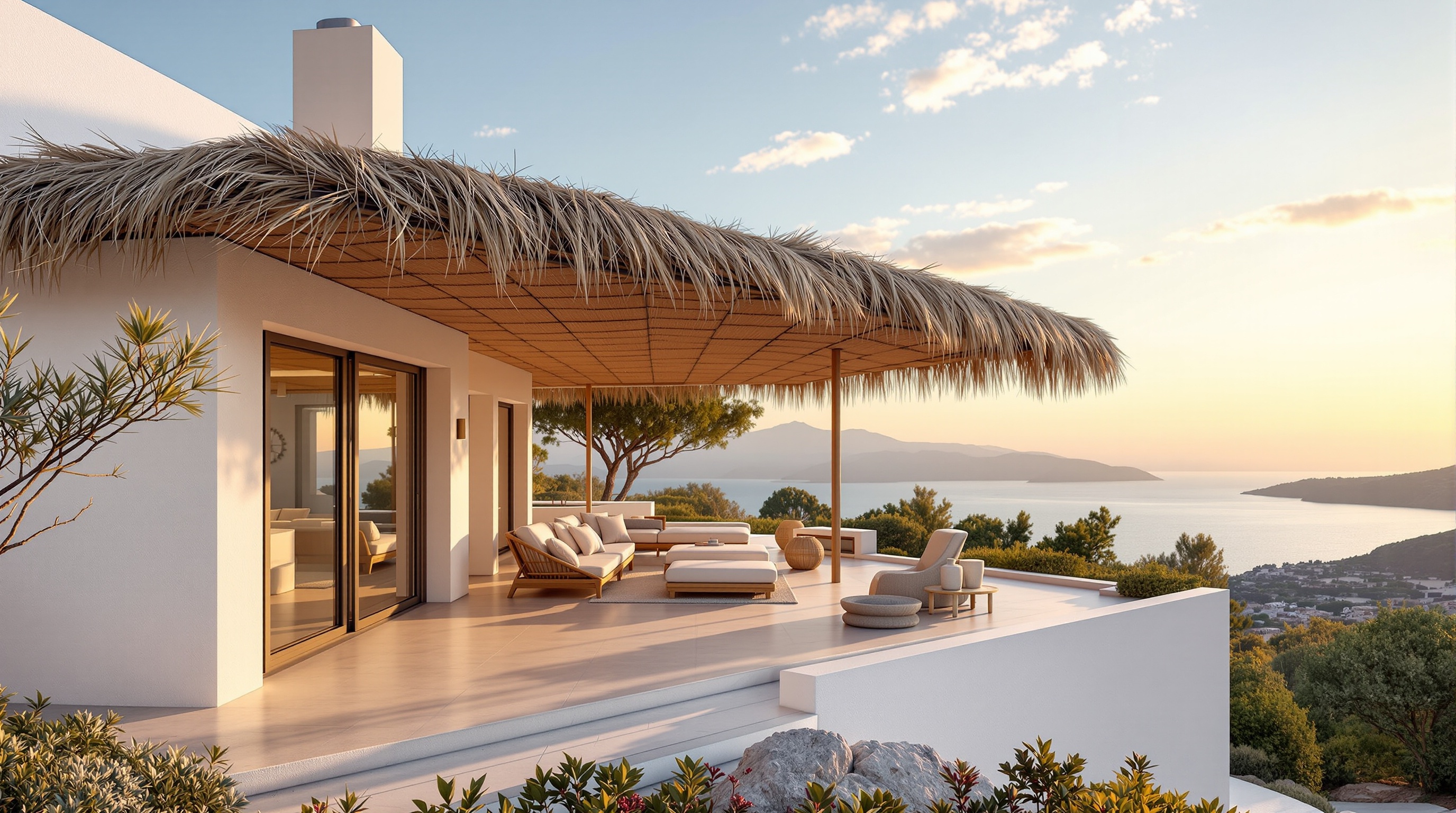 Villa Bambu Çatı Kaplaması