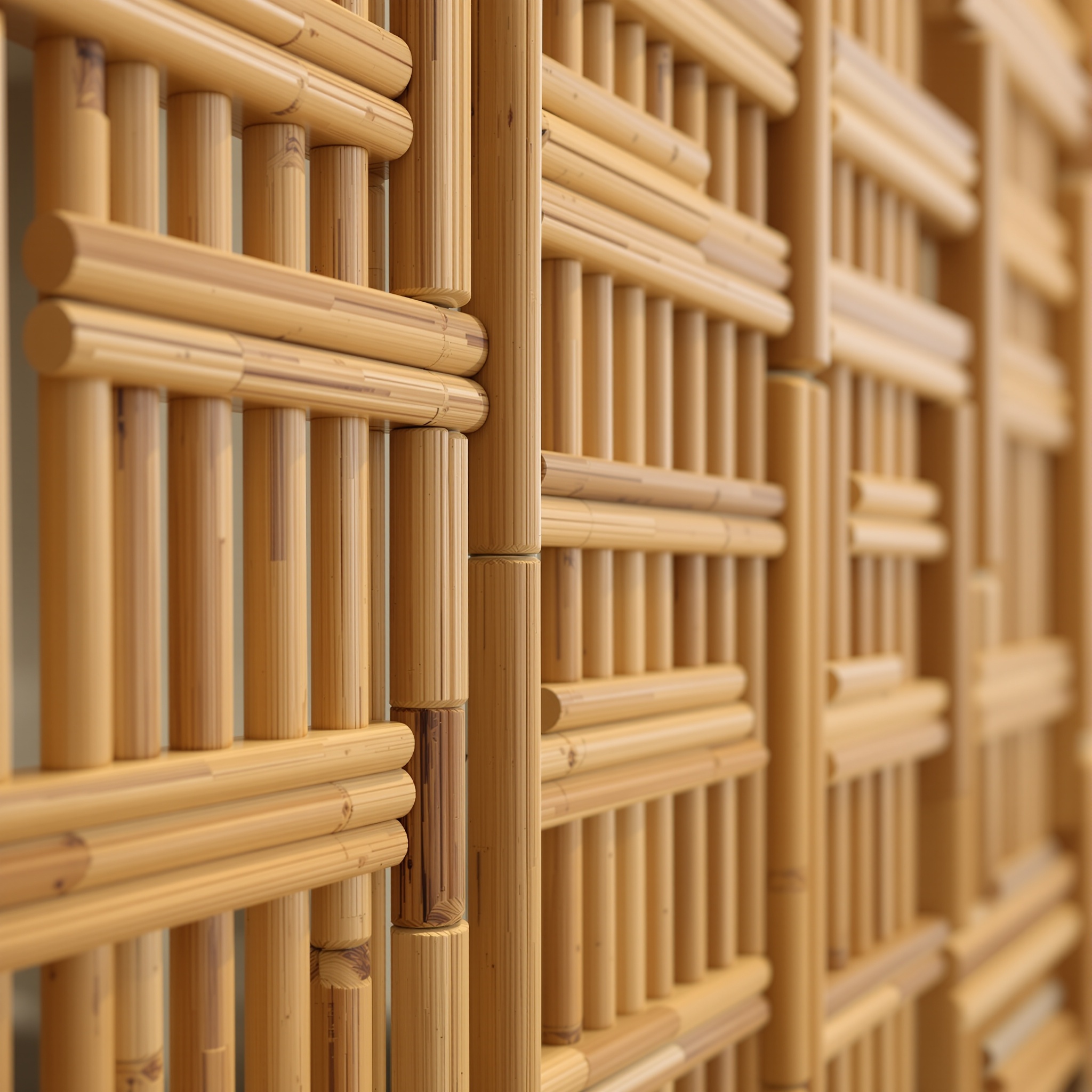 Dekoratif Bambu Panel thumbnail 2