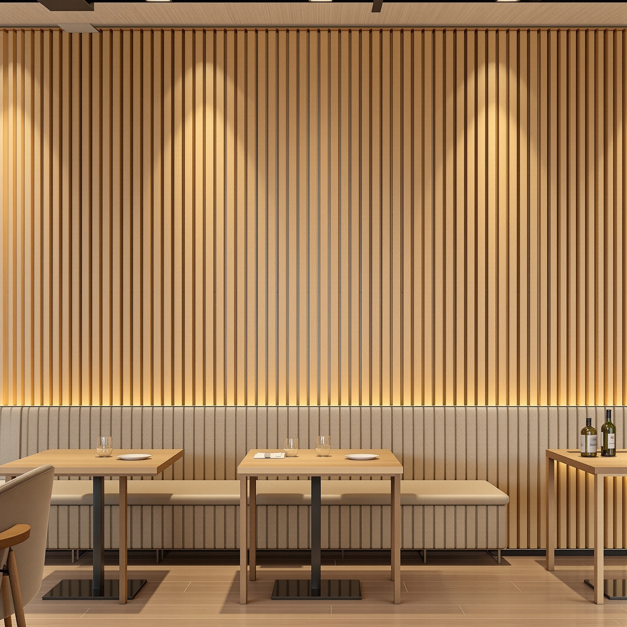 Modern Bambu Duvar Kaplaması - 1