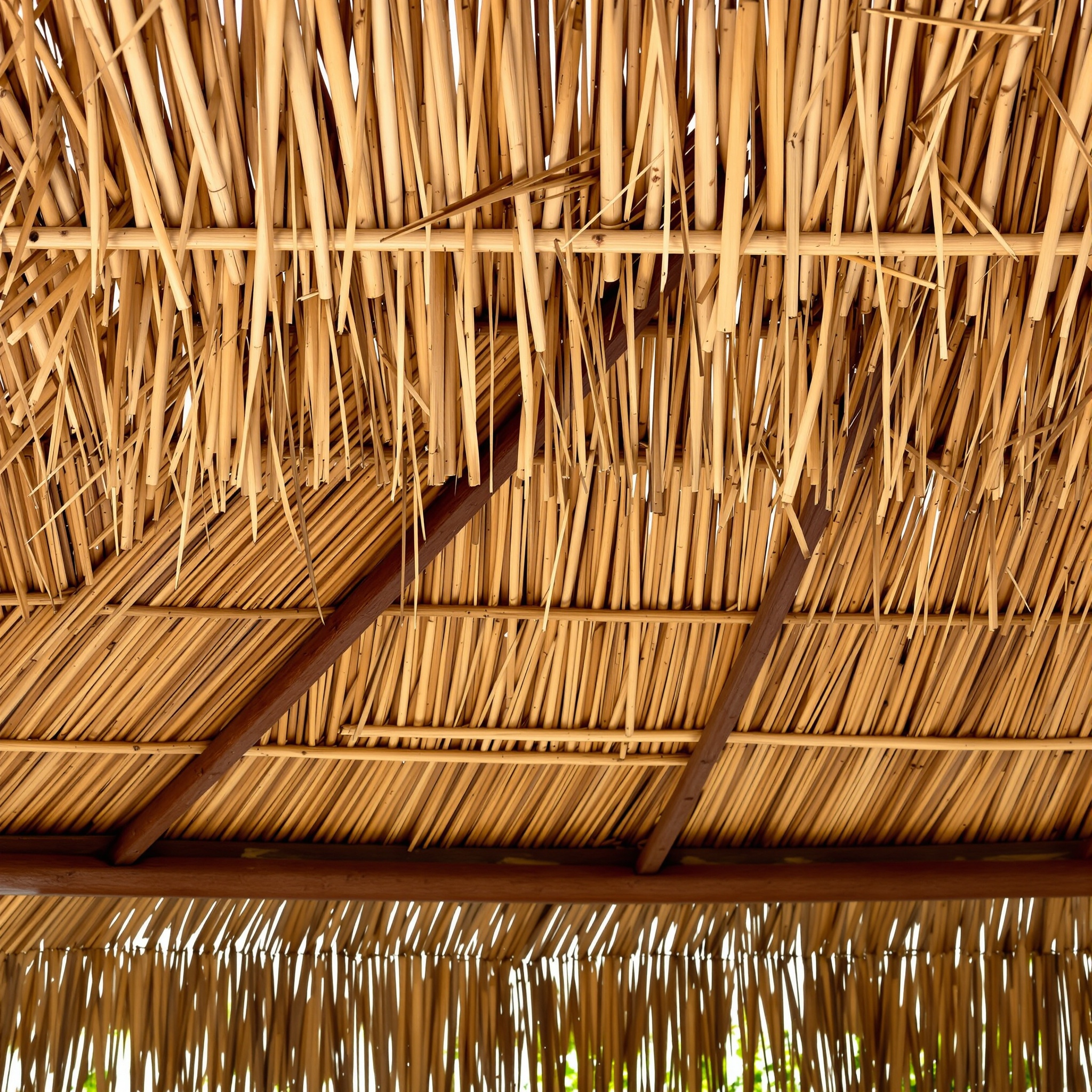 Doğal Bambu Çatı Kaplaması - 1